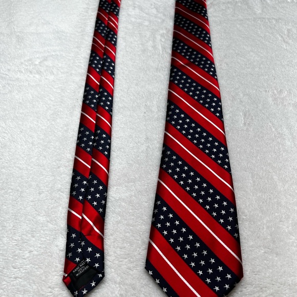 American Flag Patriotic Tie Wild Ties - Picture 2 of 5